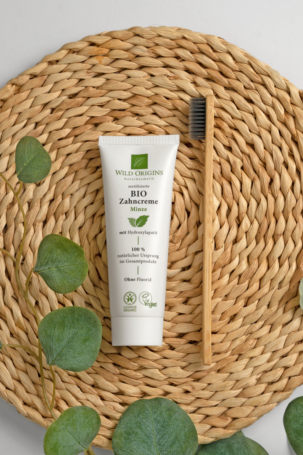 Bio Zahncreme Minze - ohne Fluorid | Wild Origins