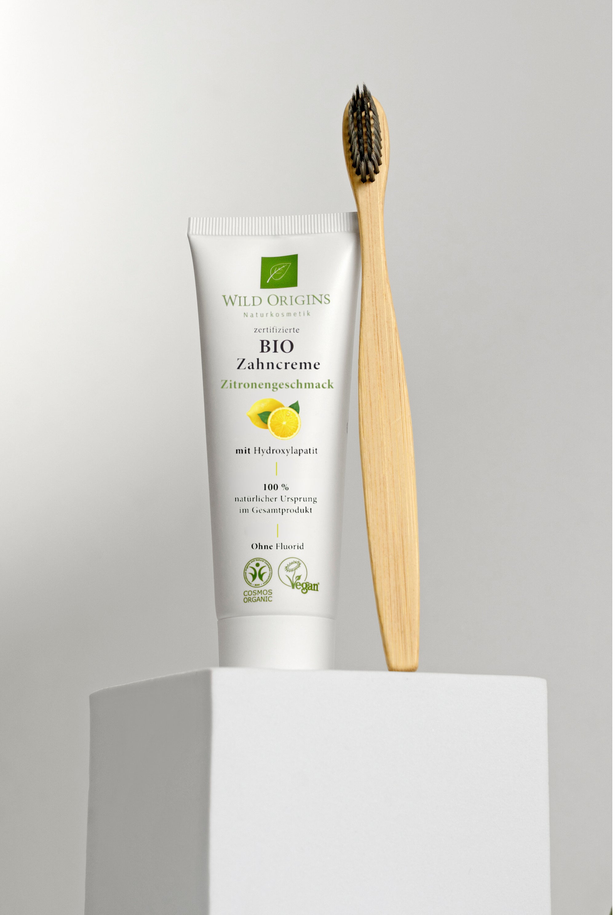 Bio Zahnpasta ohne Fluorid Zitrone | Wild Origins