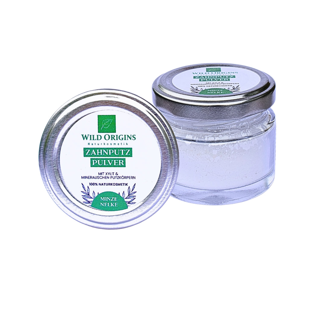 Mineralisches Zahnpulver – ohne Fluorid | Wild Origins