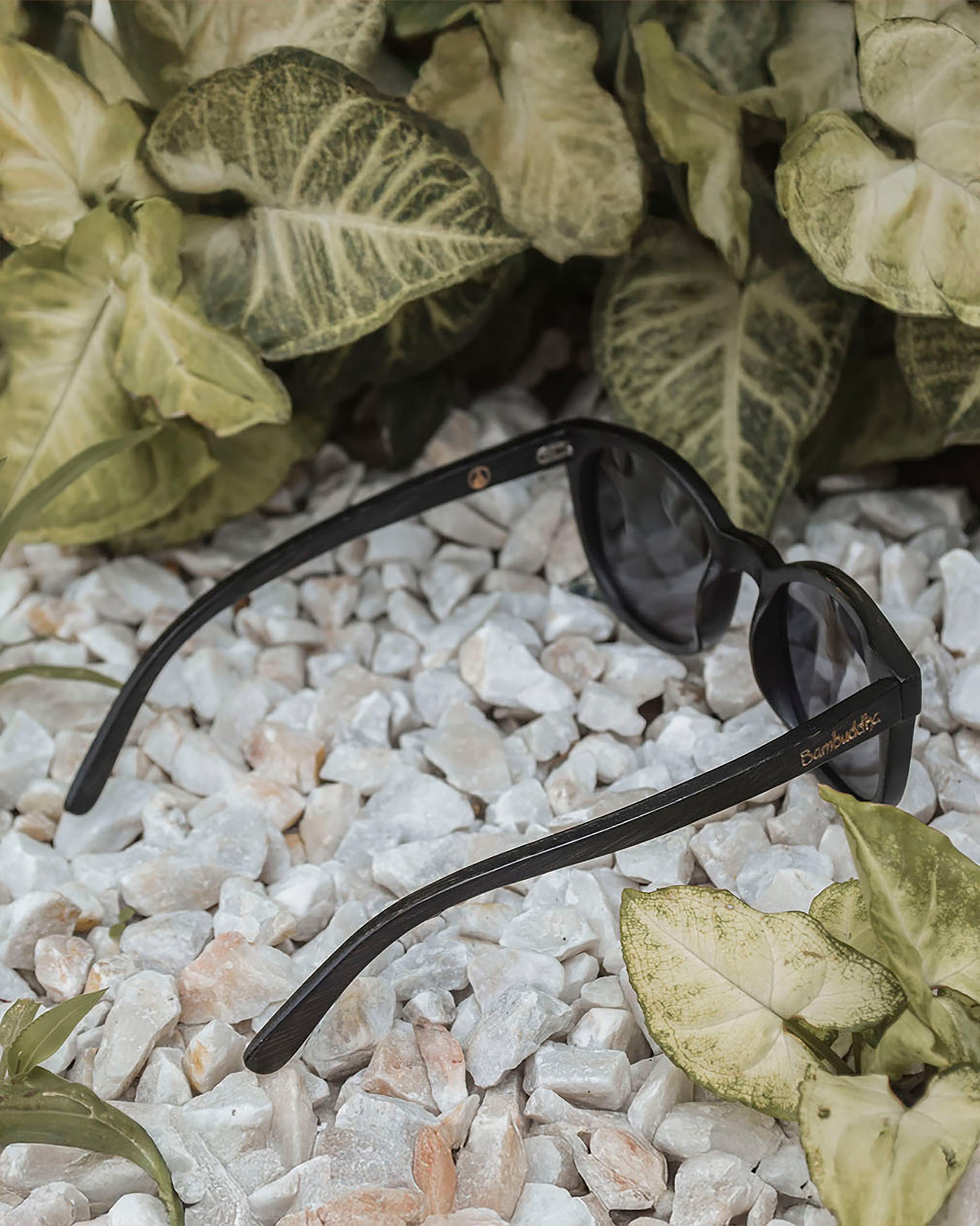 Bambus-Sonnenbrille – Black Panther Edition