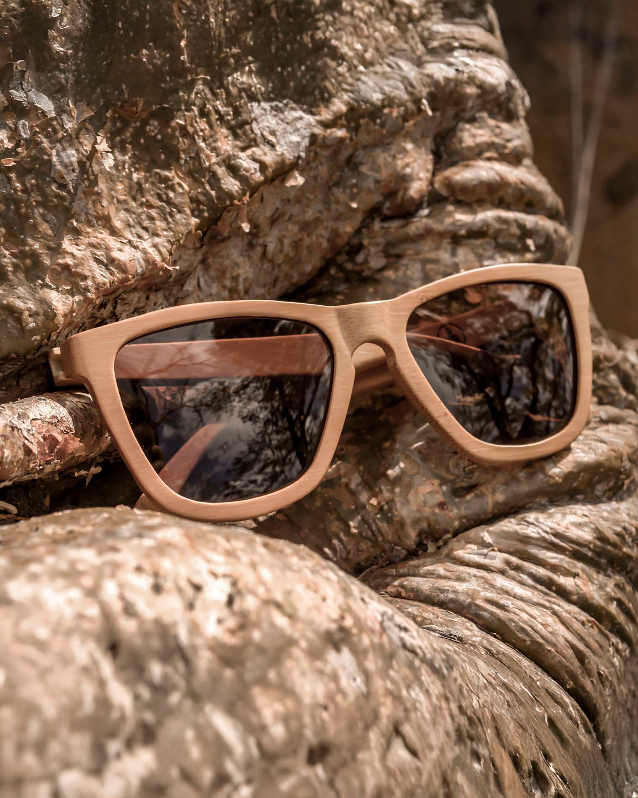 Bambus-Sonnenbrille – Stylin' Shades Edition