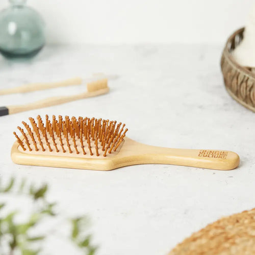 Bambus Haarbürste – plastikfrei ergonomisch & für alle Haartypen geeignet - Haircare