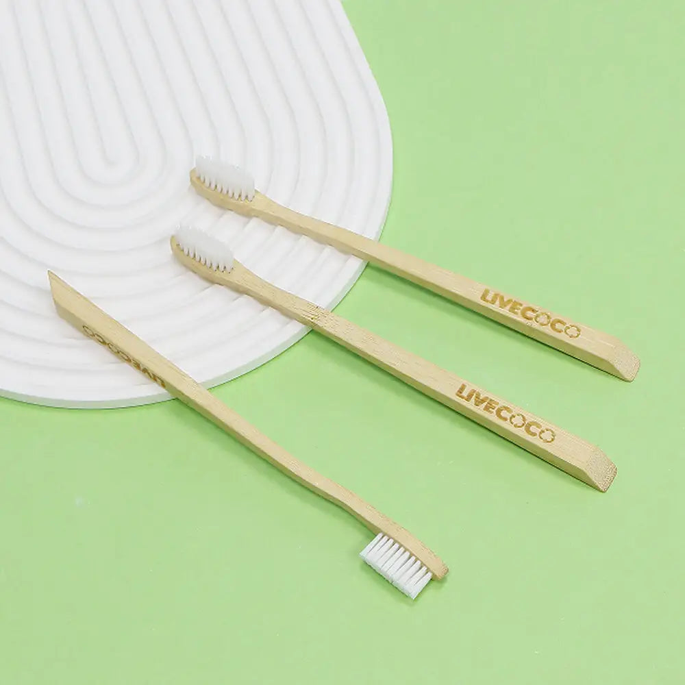 Bambus Zahnbürsten - 3er Pack - Toothbrushes