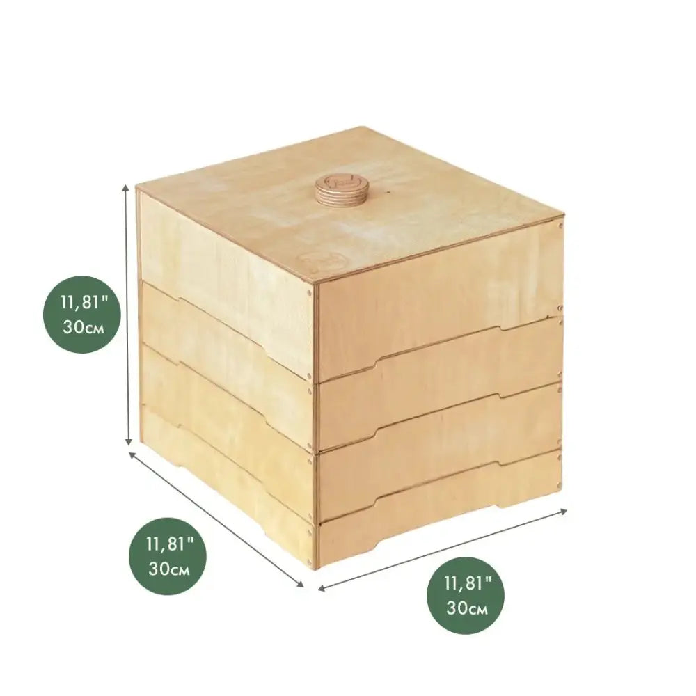 Baustein-Sortierer mit 4 Fächern - Lego Storage