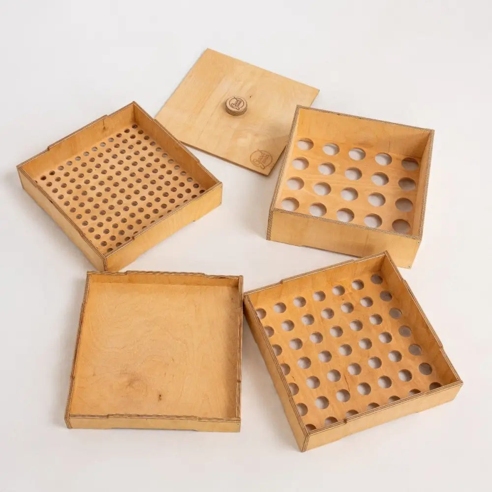 Baustein-Sortierer mit 4 Fächern - Lego Storage