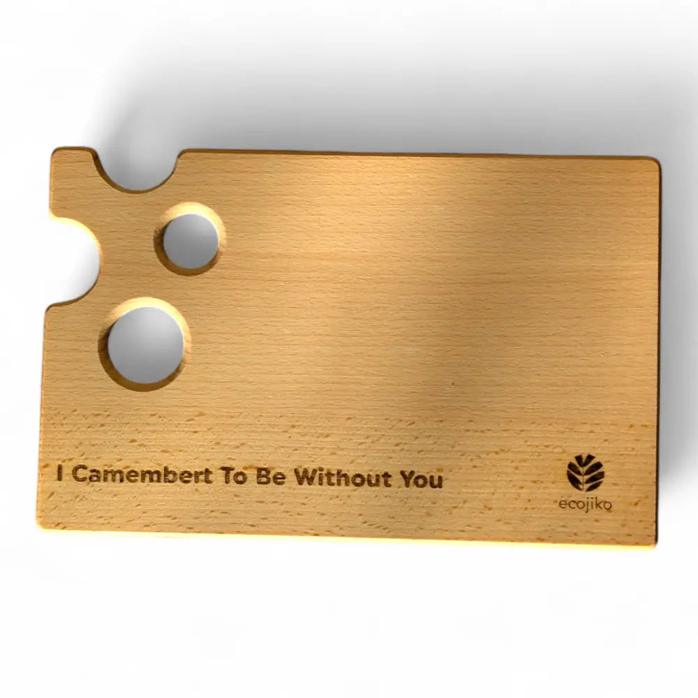 Beech Wood Cheese Board | Sustainable Wood Cheese Charcuterie Board Chopping Board - n/a