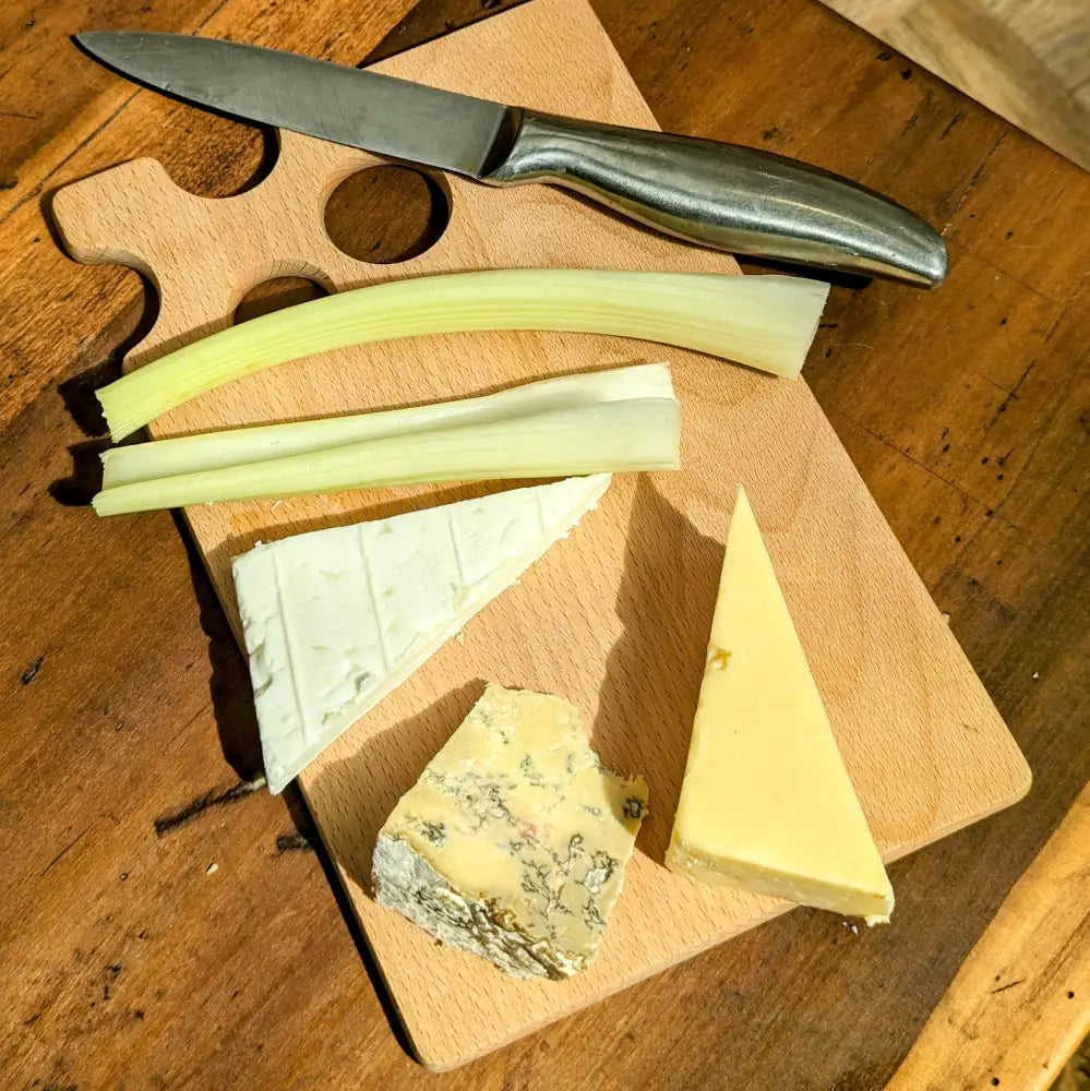 Beech Wood Cheese Board | Sustainable Wood Cheese Charcuterie Board Chopping Board - n/a