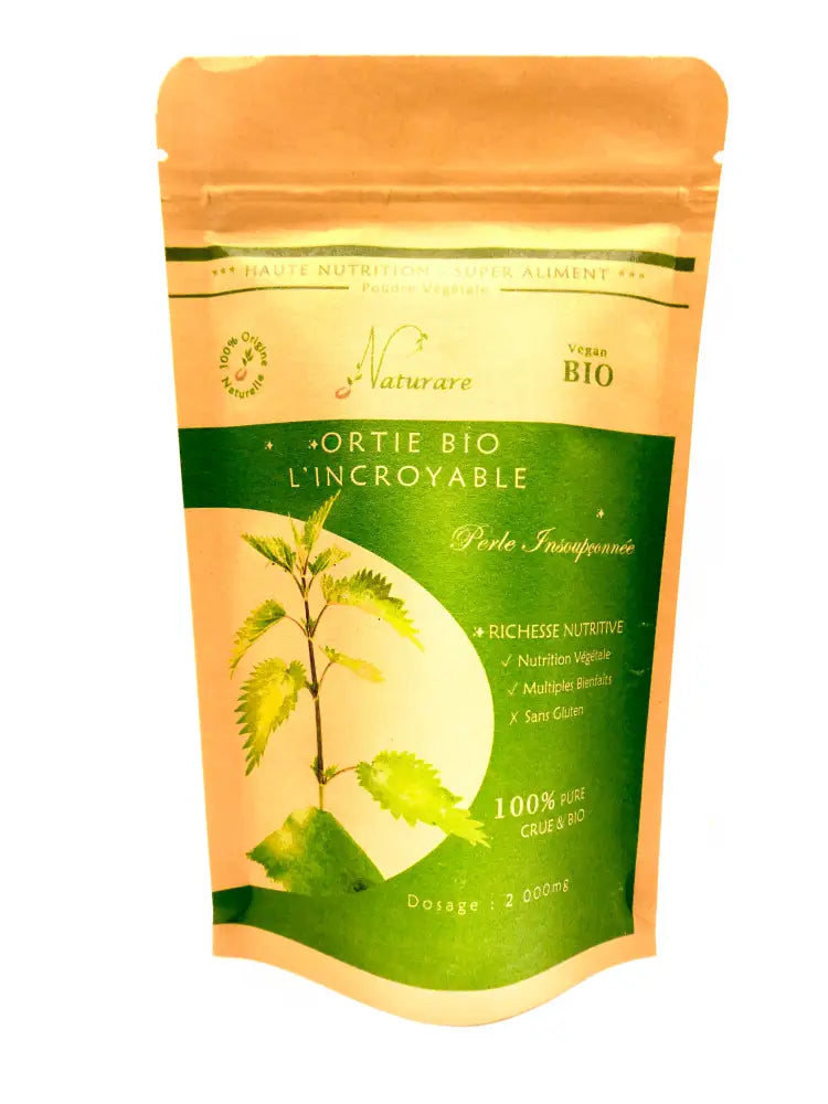 Bio-Brennnessel-Pulver (50 g) - Cosmétiques Naturels BIO