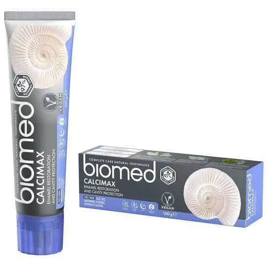 BIOMED Calcimax – Remineralisierende Zahncreme (100 g) - Egészség és szépségápolás -> Testápolás -> Szájápolás ->