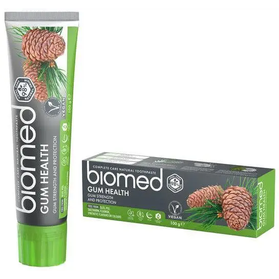 BIOMED Gum Health – Natürliche Zahncreme für gesundes Zahnfleisch (fluoridfrei 100 g) - Egészség és szépségápolás ->