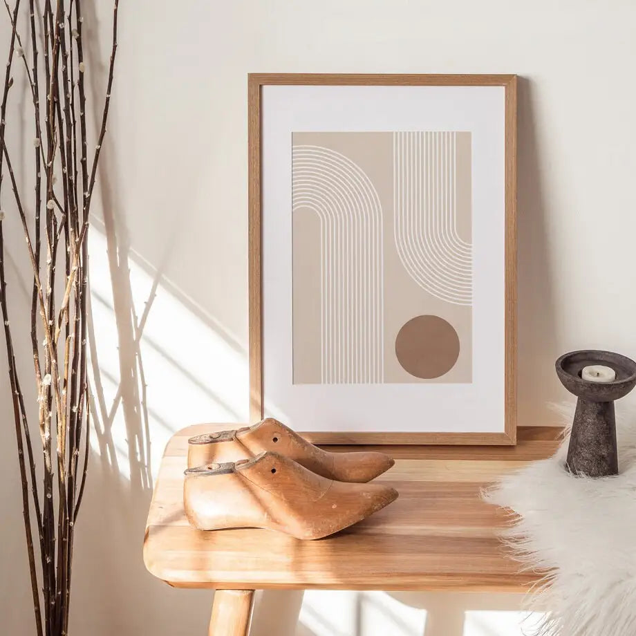 Boho Poster Set - Abstrakt - n/a