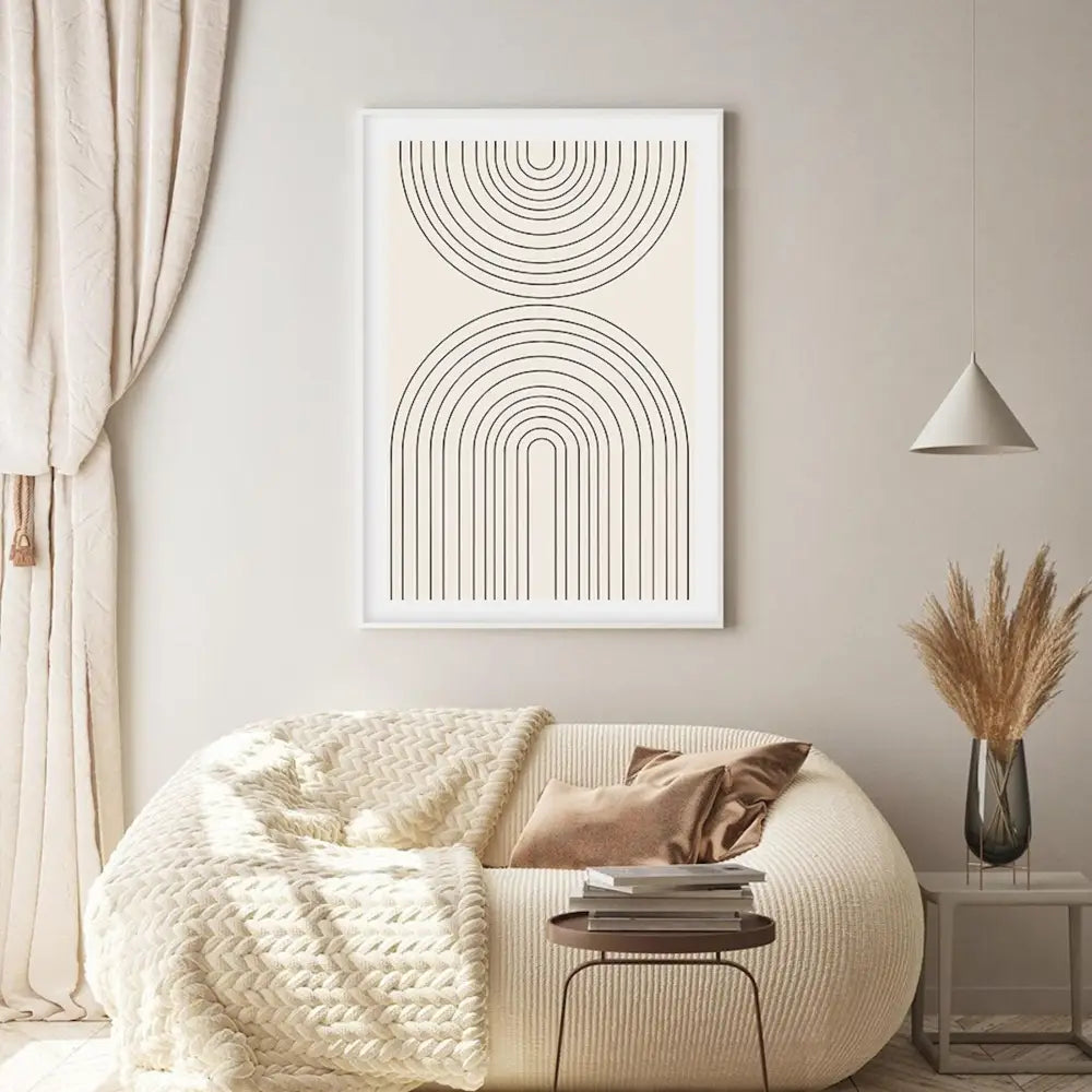 Boho Poster Set - Senf- & Ockerfarben - n/a