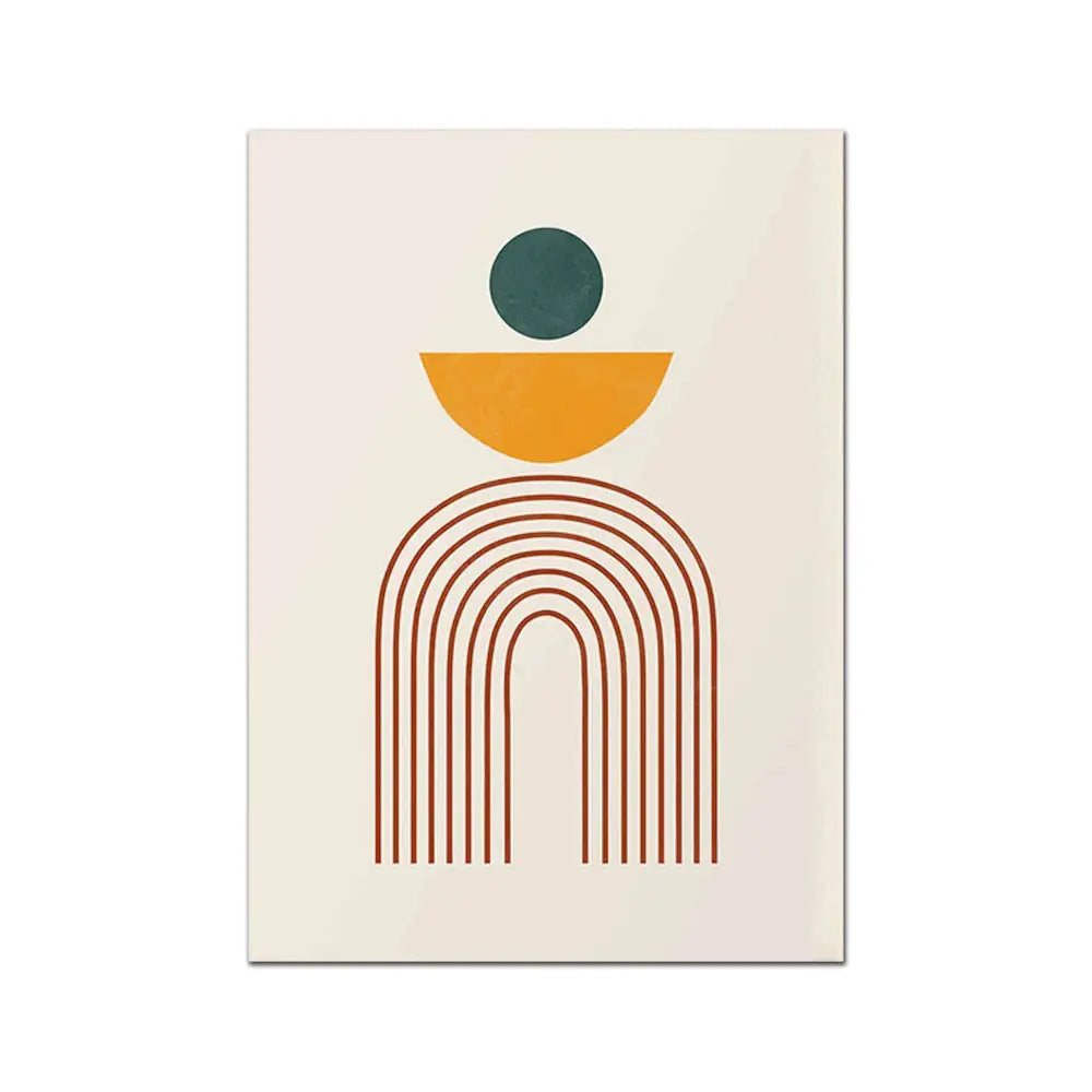 Boho Poster Set - Terrakotta - 10 x 15 cm / 2 - n/a