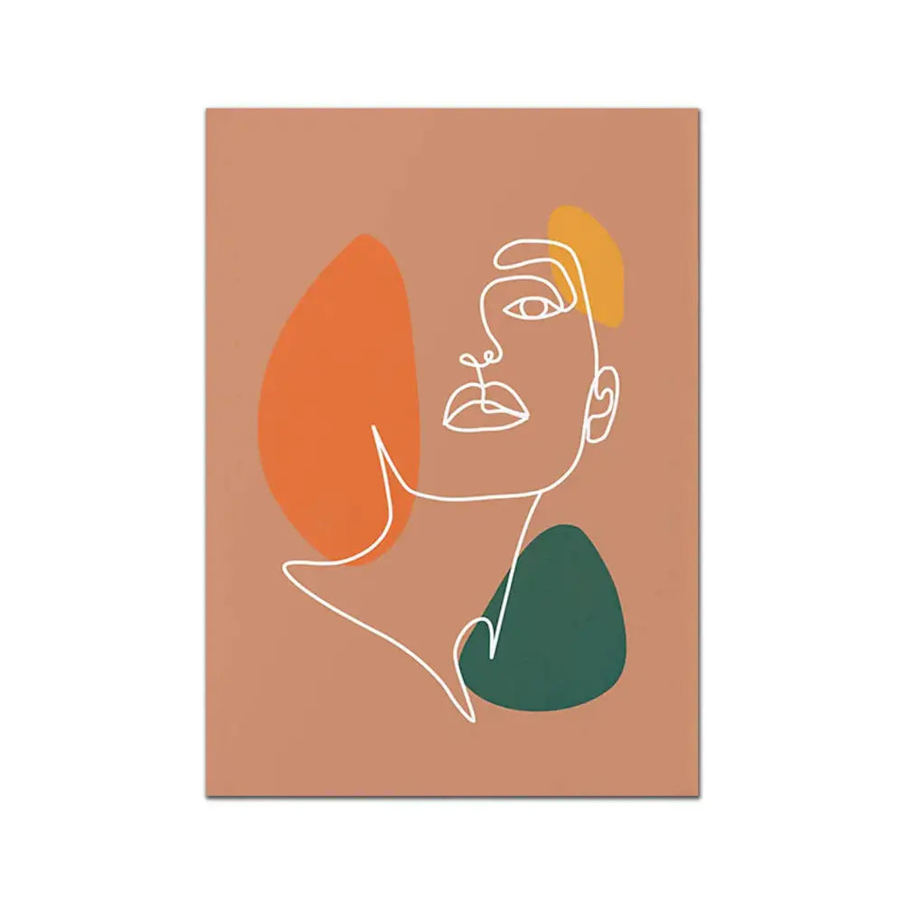 Boho Poster Set - Terrakotta - 10 x 15 cm / 3 - n/a