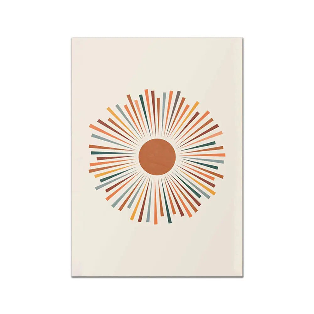 Boho Poster Set - Terrakotta - 10 x 15 cm / 5 - n/a