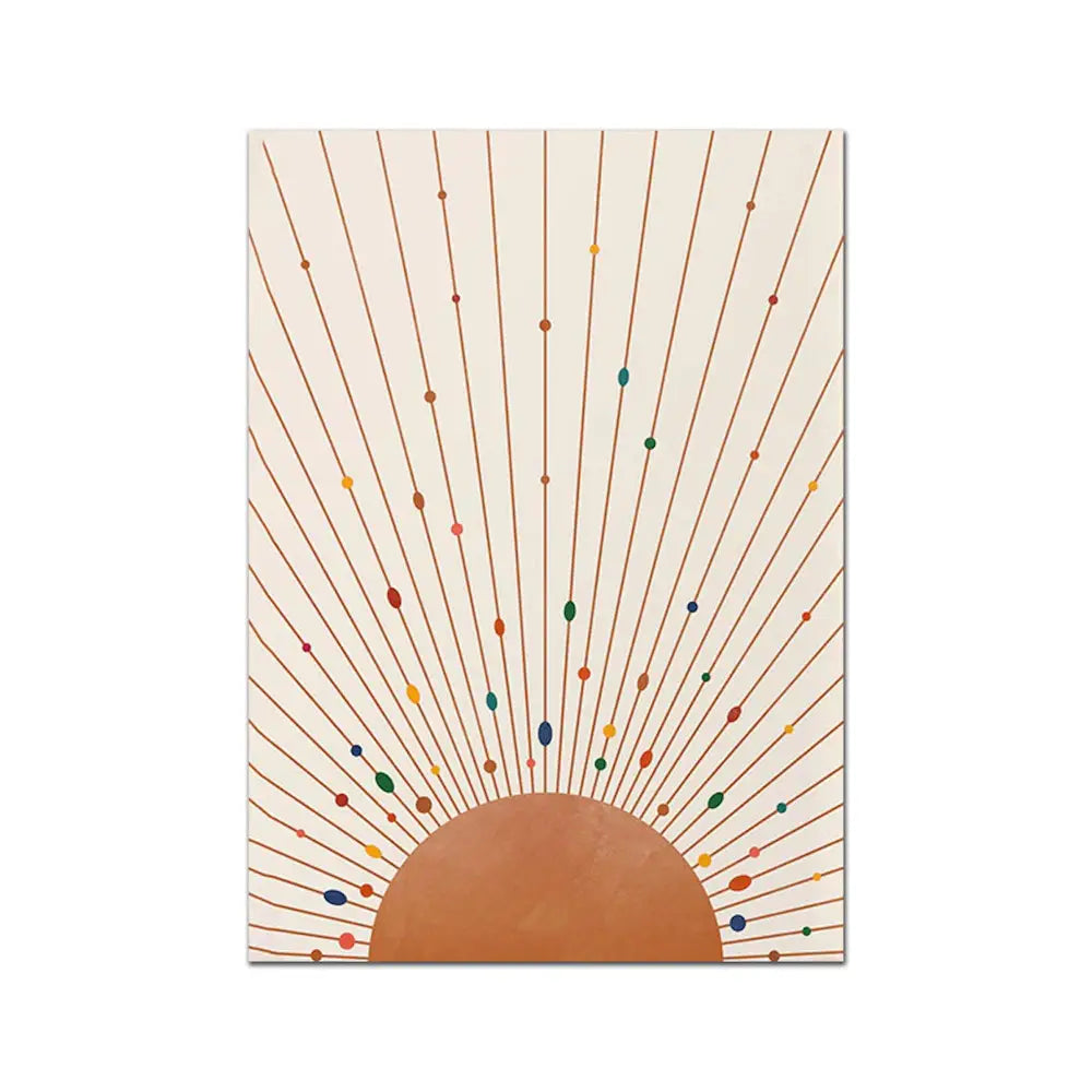 Boho Poster Set - Terrakotta - 10 x 15 cm / 6 - n/a