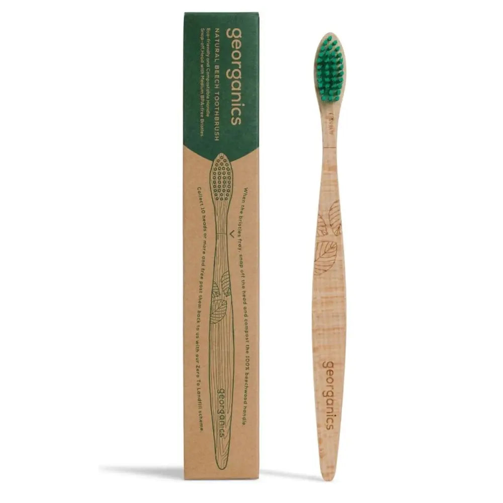 Buchenholz Zahnbürste - Medium - Perfumes | Cosmetics > Body Care > Oral hygiene