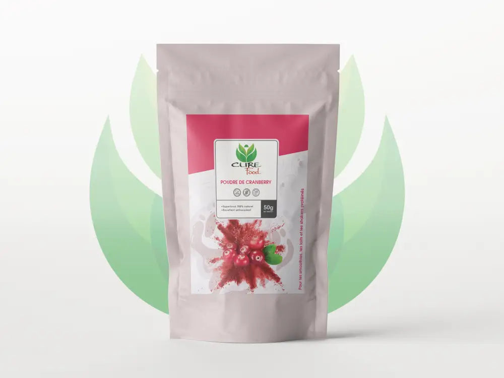 CureFood Bio-Cranberry-Pulver (50 g) - n/a