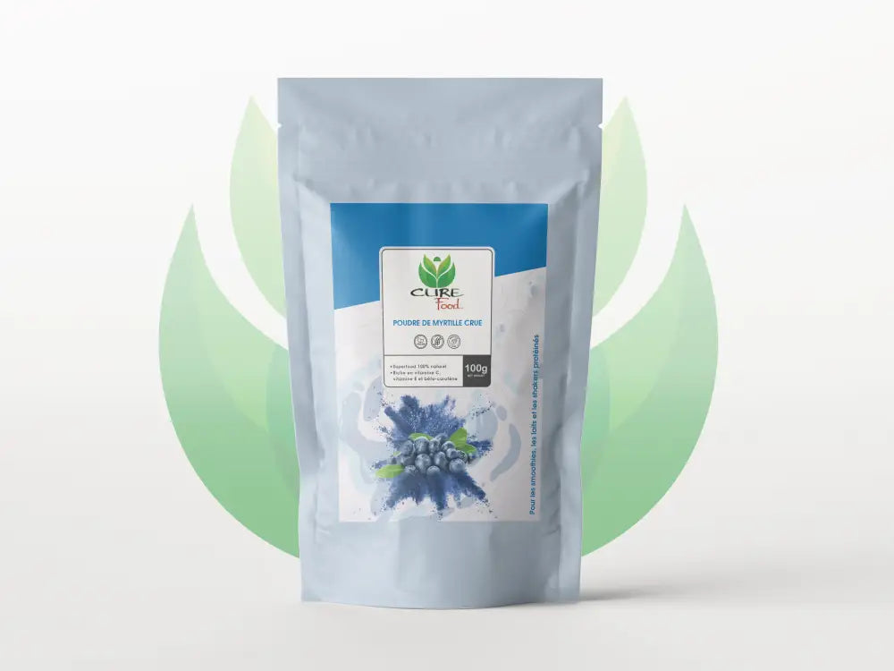 CureFood Roh-Blaubeerpulver (100 g) - n/a