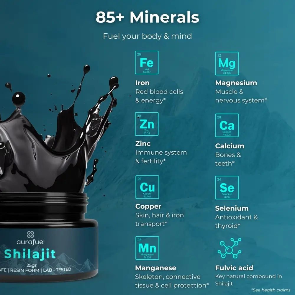 Himalaya Shilajit-Harz - Superfood
