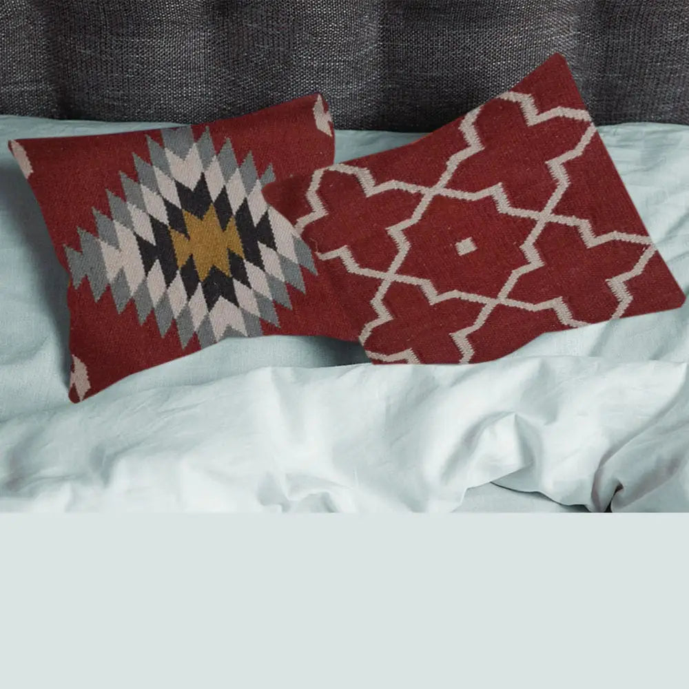 Kilim-Kissenhülle - Rot - Cushion Covers