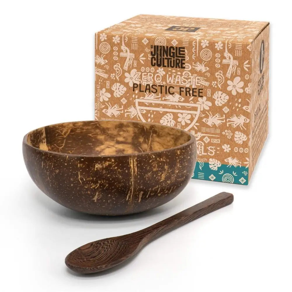 Kokosschalen-Sets – handgefertigt plastikfrei & nachhaltig - Bowls & Cutlery