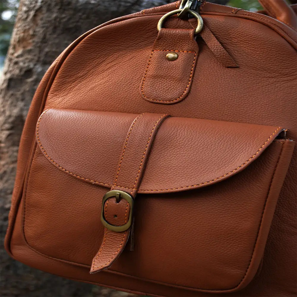 Leder-Reisetasche (Duffle-Bag) - Kilim Leather Bags