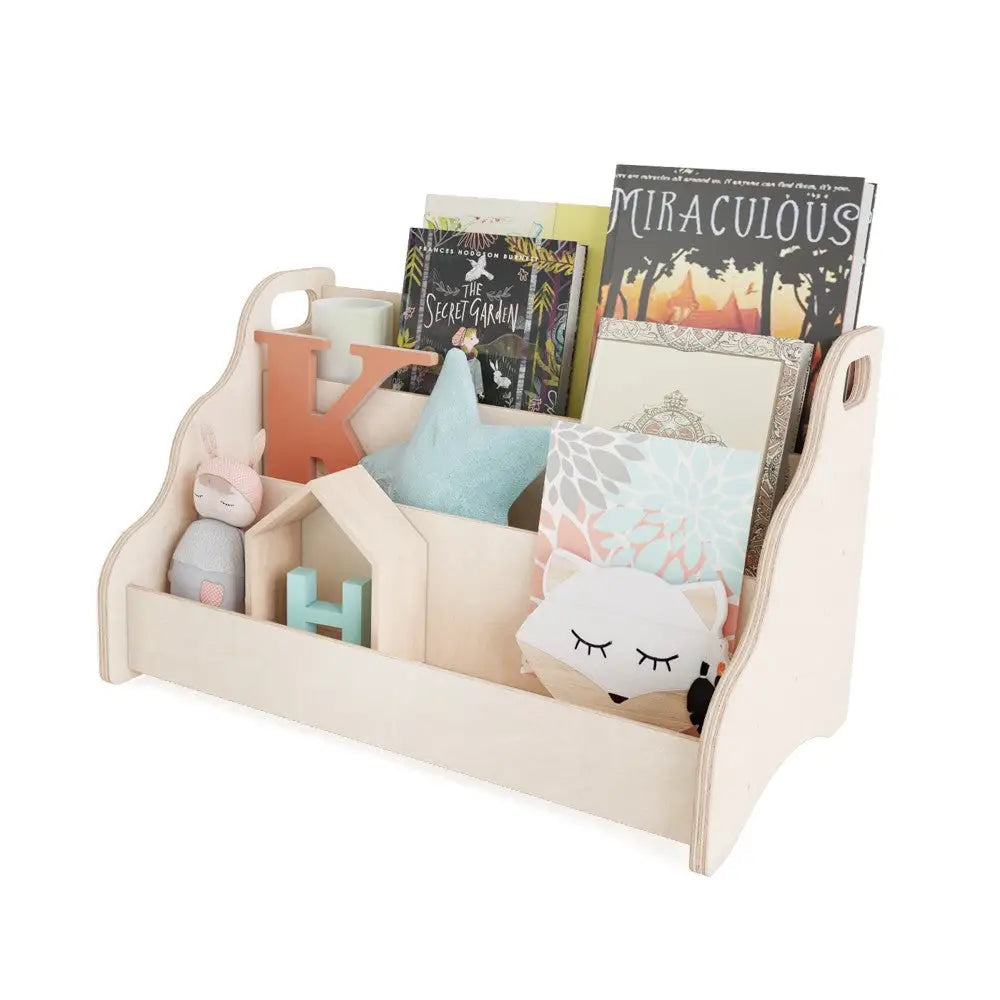 MAMOI® Kinder Montessori-Bücherregal aus Holz - Accessori