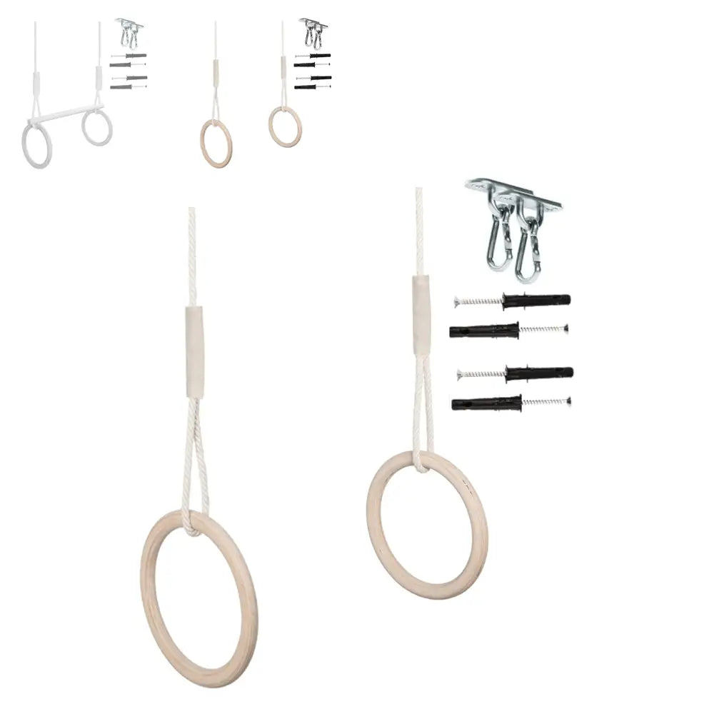 MAMOI® Trapezschaukel mit Turnringen - Babyschaukel