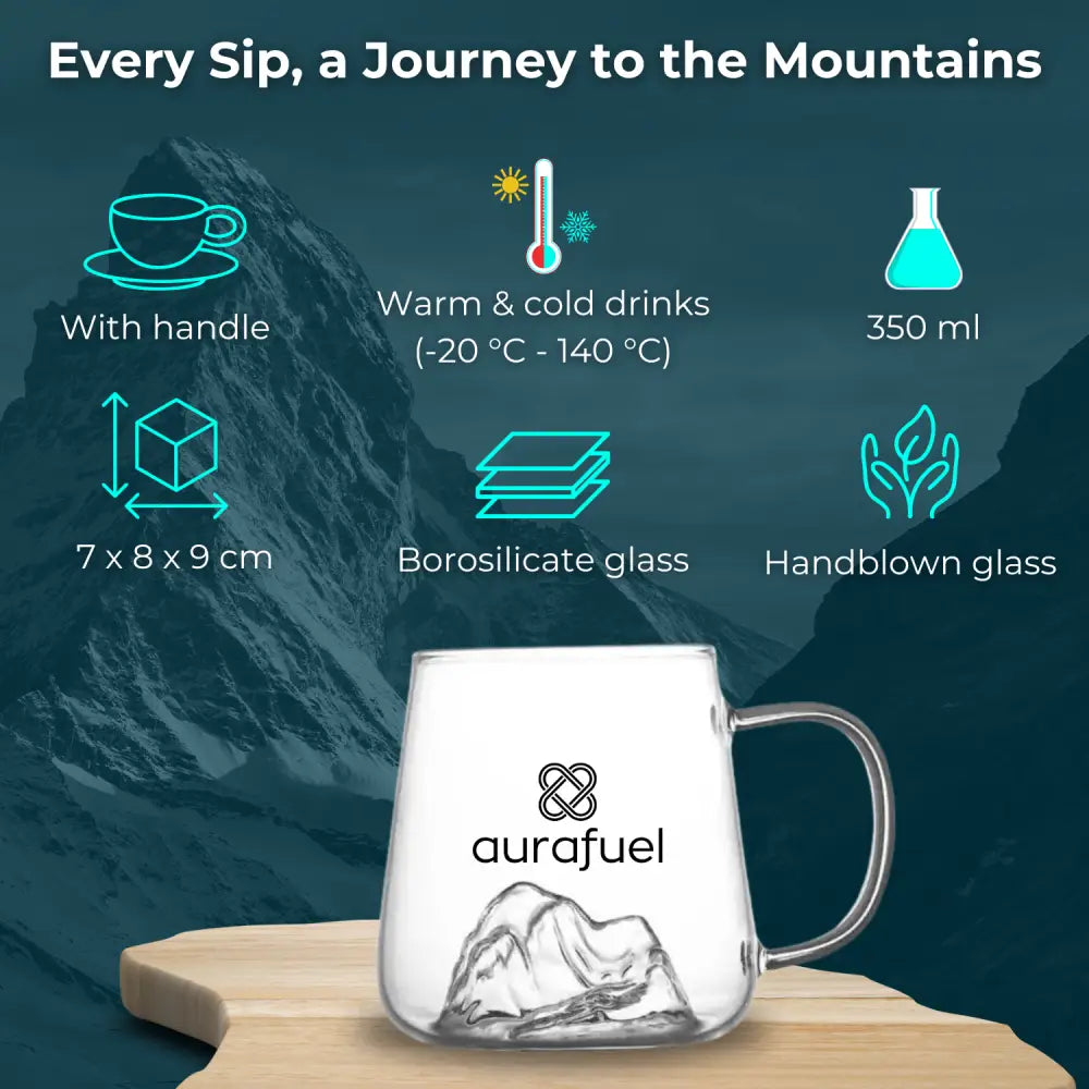 Mountain Trinkglas (350 ml) - Accessories