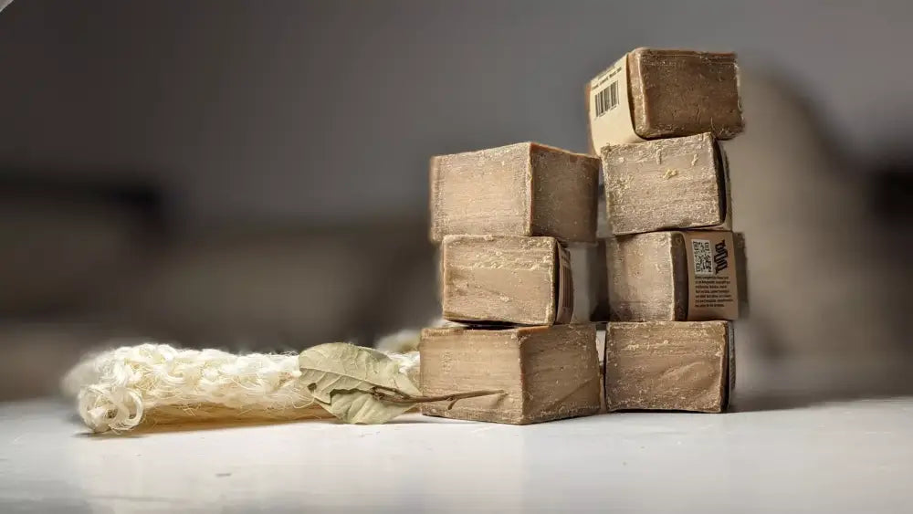 Original Aleppo Seife mit 40% Lorbeeröl - 40% Laurel oil