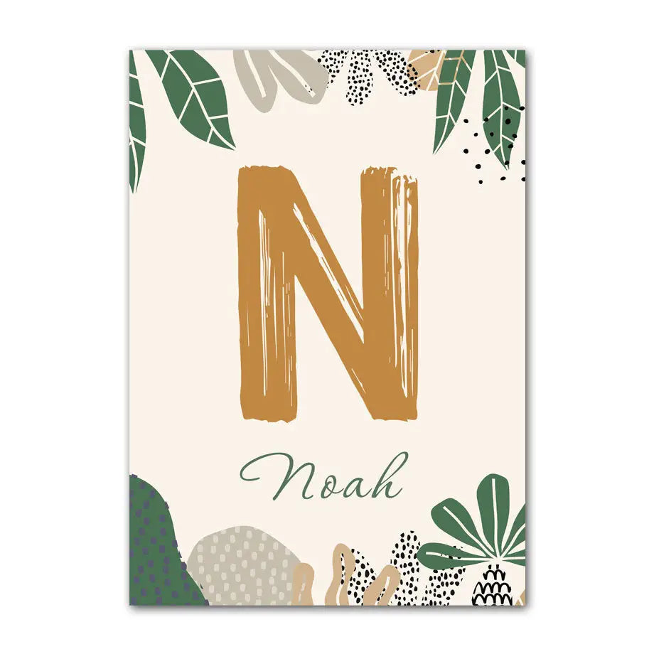 Poster Kinderzimmer - Jungle - n/a