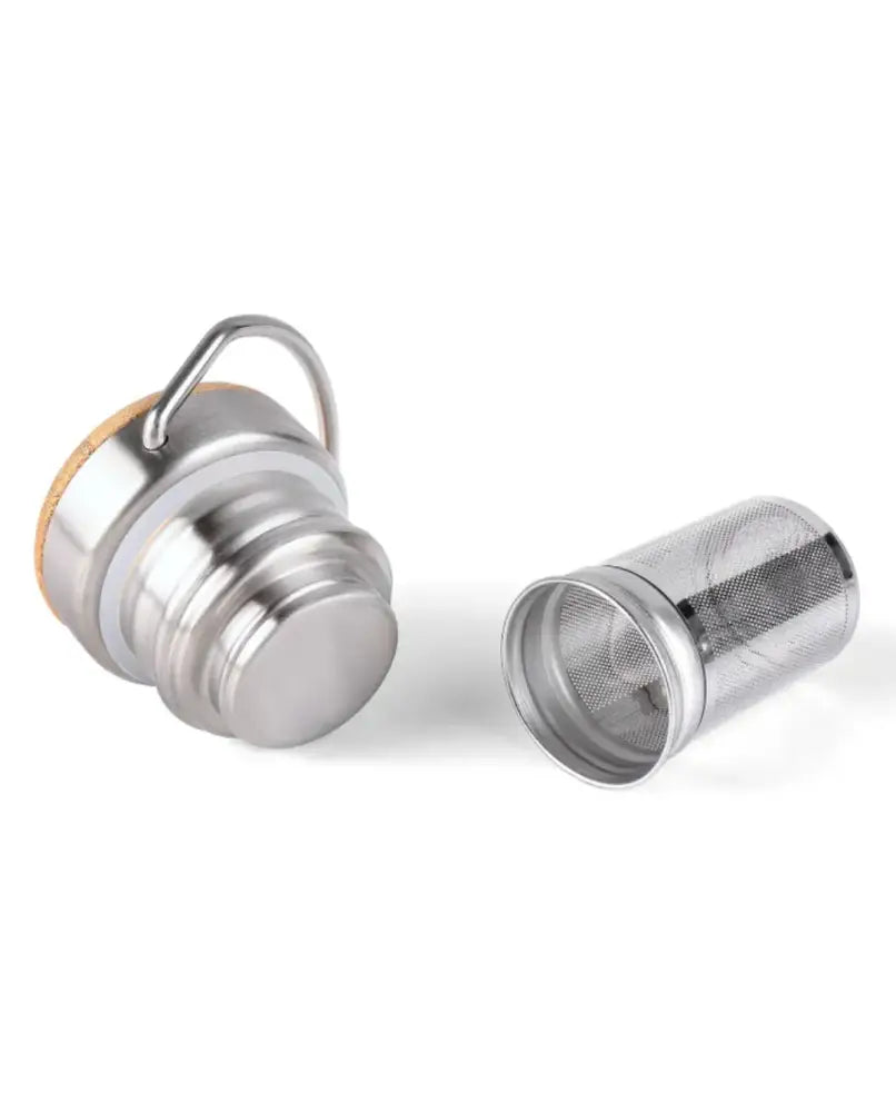 Premium Infuser Lid – Edelstahl & Bambus – Arcticus - Drinkware