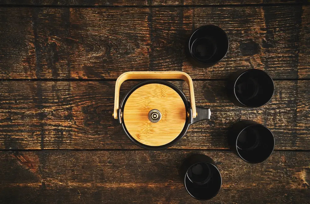 Schwarzes Keramik-Tee-Set - B.TEALY Elements