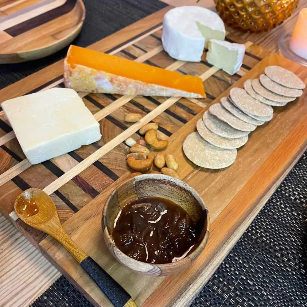 Upcycled End Grain Cutting Board - Pattern A (2 Sizes Available) - chopping board