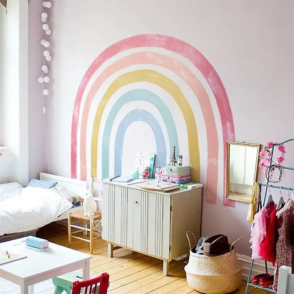 Wandaufkleber Regenbogen - 200cm x 175cm - n/a