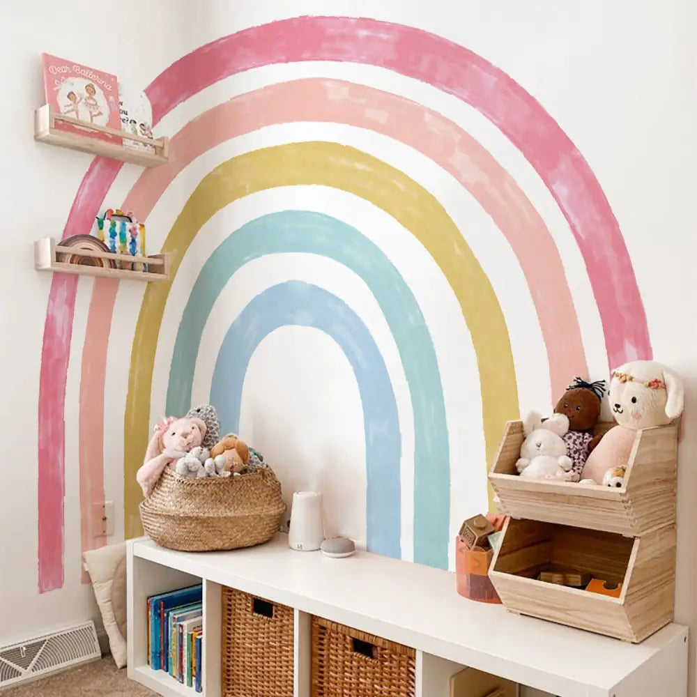 Wandaufkleber Regenbogen - 200cm x 175cm - n/a