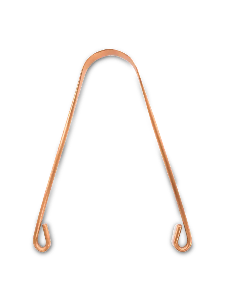 Zungenreiniger aus reinem Kupfer - n/a